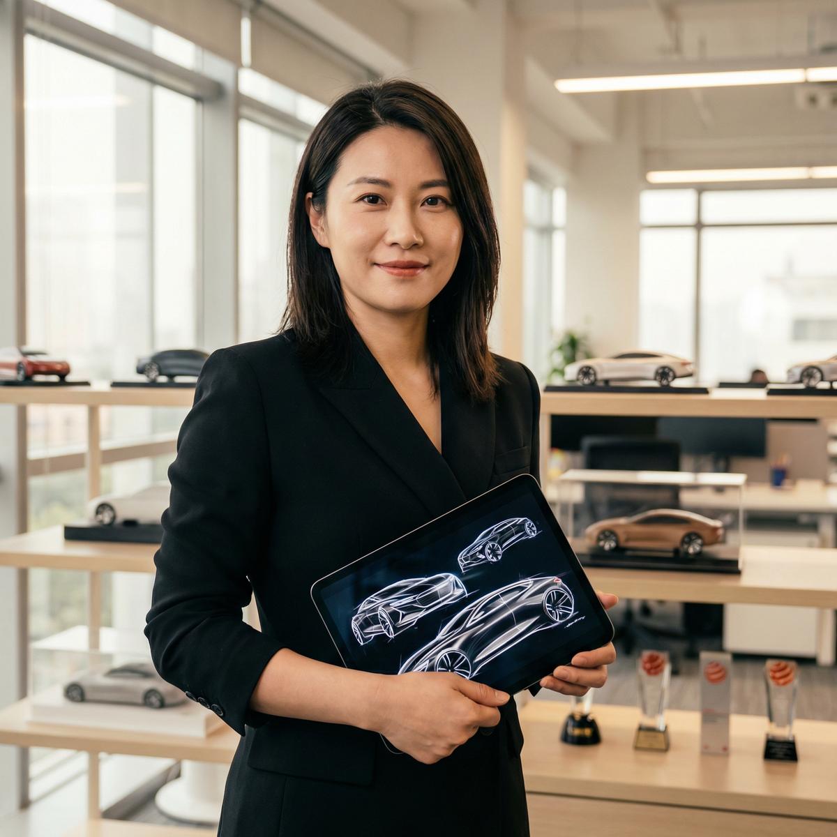 网红主播汽车设计师